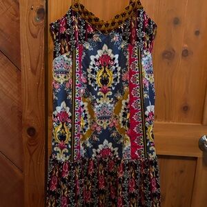 Anthropologie Multicolor Maxi Dress